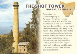 The Shot Tower, Hobart