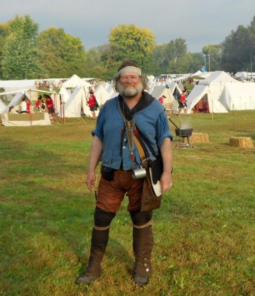 George Mohr at the 2013 Feast of the Hunter’s Moon, Indiana.