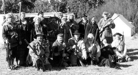 Early group photo taken at Andrew’s farm, from our Volume 2 newsletter archive.